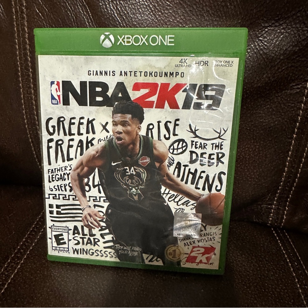 Microsoft‎ Xbox One NBA 2K19 - Green Case
